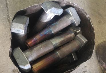 Hammer Head Bolt M42x200 special fasteners, customized fasteners, non-standard fasteners, hot forging fasteners, big bolts, bolt production, bolt manufacturing, hot forged bolt