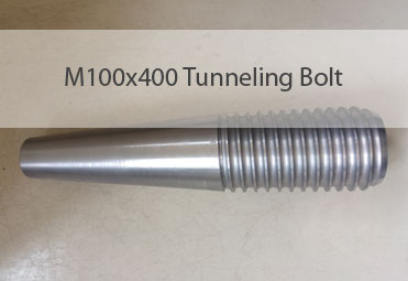 M100x400 Tunneling Bolt tunnel bolt, tunnel fastener, tunnel screw, tunneling bolt, tunneling fastener, tunneling screw, tunneling stud